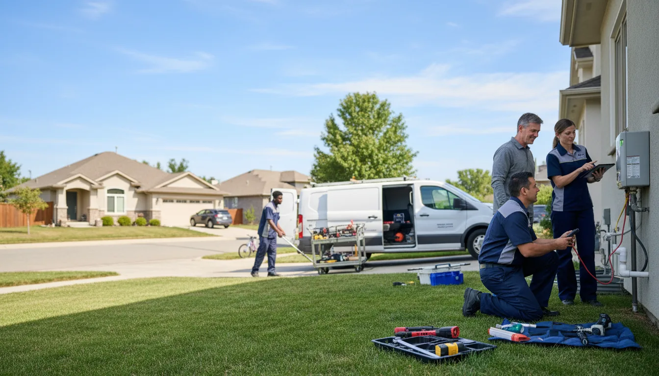 Tankless water heater service in Troutville, PA